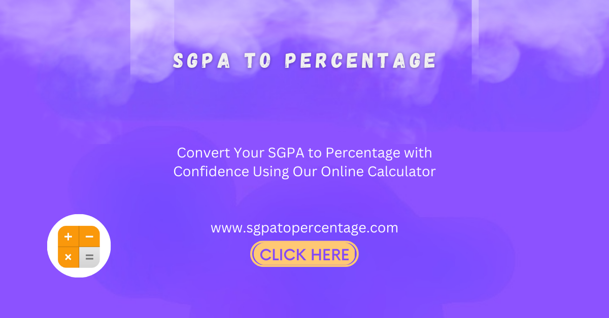 SGPA to Percentage